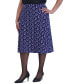 ფოტო #6 პროდუქტის Women's Printed Ity Pull-On A-Line Skirt