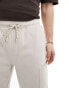 Фото #2 товара ASOS DESIGN heavyweight cargo shorts in beige