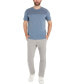 Фото #3 товара Men's Colorblocked Stretch Crewneck T-Shirt