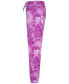 ფოტო #4 პროდუქტის Big Girls Brooklyn Floral-Print Fleece Pants