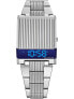 Фото #1 товара Bulova Mens Archive Series LED Computron Stainless Steel Watch 96C139