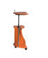 Фото #4 товара Techni Mobili Sit-to-Stand Rolling Adjustable Laptop Cart