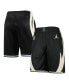 ფოტო #1 პროდუქტის Men's Black Milwaukee Bucks 2022/2023 Statement Edition Swingman Performance Shorts