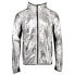 Фото #1 товара Diadora Bright Full Zip Jacket Mens Silver Casual Athletic Outerwear 170994-3500