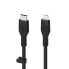 Фото #4 товара Аксессуар USB кабель Belkin CAA009BT2MBK USB C/Lightning 2 м - черный