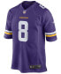 Фото #3 товара Kirk Cousins Minnesota Vikings Game Jersey, Big Boys (8-20)