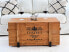 Truhe "Chateau" Holz Vintage