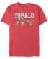 Фото #1 товара Men's Donald Poses Short Sleeve T-Shirt