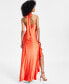 ფოტო #2 პროდუქტის Women's Ruffled Halter Gown