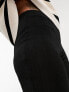 Фото #4 товара Mango straight leg trousers in black