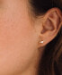 White Topaz 14K Gold-Plated Vermeil Elora Earrings
