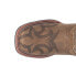 Laredo Sariah Embroidery Square Toe Cowboys Womens Brown Casual Boots 5943-230