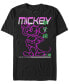 ფოტო #1 პროდუქტის Men's Street Glow Short Sleeve Crew T-shirt