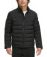 Фото #1 товара Men's Quilted Full-Zip Stand Collar Puffer Jacket