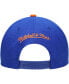 Фото #4 товара Men's Blue New York Knicks Hardwood Classics Energy Re-Take Speckle Brim Snapback Hat