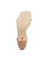 ფოტო #9 პროდუქტის Women's Yess Square Toe Tapered Heel Dress Sandals