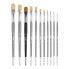 MILAN ´Premium Synthetic´ Cat´S Tongue Paintbrush With Short Handle Series 641 No. 14