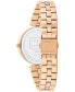 Women's Quartz Rose Gold-Tone Stainless Steel Watch 34mm