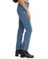 Фото #3 товара Women's Classic Mid Rise Straight-Leg Jeans