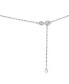 ფოტო #3 პროდუქტის Sapphire ( 3/8 ct. t.w.) & Diamond Accent Pendant Necklace in 14k White Gold, 16" + 2" extender (Also Available in Emerald & Ruby)