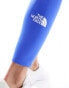 The North Face Training Hakuun contour seam 7/8 high waist leggings in blue