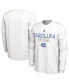 Фото #1 товара Men's White North Carolina Tar Heels On Court Long Sleeve T-shirt