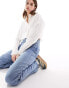 Фото #2 товара Dr Denim Moxy straight leg jeans in cape plain light blue