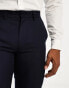 ASOS DESIGN slim suit trousers in navy