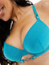 Ann Summers bali bliss padded underwire bikini top in teal