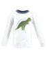 Фото #6 товара Baby Boys Long Sleeve T-Shirts, Dinosaur