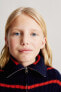 Фото #5 товара Детский свитер в полоску ZARA для девочек