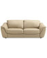 Фото #3 товара Jennard 91" Leather Sofa, Created for Macy's