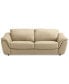 Фото #3 товара Jennard 91" Leather Sofa, Created for Macy's