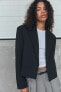 OVERSIZE CROPPED BLAZER