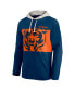 ფოტო #3 პროდუქტის Men's Navy Chicago Bears Long Sleeve Hoodie T-shirt