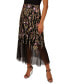 ფოტო #4 პროდუქტის Women's V-Neck Embellished-Floral Dress