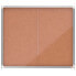 Фото #1 товара NOBO Premium Plus 15xA4 Sheets Interior Cork Surface Display Case With Sliding Door