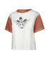 Women's White Distressed Texas Longhorns Vault Premier Tilda T-shirt