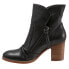 Softwalk Kendall S2054-001 Womens Black Narrow Leather Ankle & Booties Boots