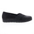 Фото #1 товара Gabor 9-2622-37 Womens Black Leather Slip On Ballet Flats Shoes