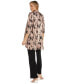 ფოტო #2 პროდუქტის Women's 3-Pc. Metallic Jacquard Jacket, Tank Top & Pant Set