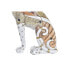 Фото #2 товара Декоративная фигура DKD Home Decor 15 x 8 x 25 cm Оранжевый Белый Леопардовый Колониальный