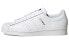 adidas originals Superstar 打孔三条纹 低帮 板鞋 男女同款 猩红白 / Кроссовки Adidas originals Superstar H67744