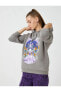 Фото #4 товара Oversize Sweatshirt Baskılı Kapüşonlu Içi Polarlı