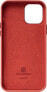 Crong Crong Essential Cover - Etui ze skóry ekologicznej iPhone 12 Pro Max (czerwony)