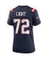 ფოტო #2 პროდუქტის Women's Matt Light Navy New England Patriots Game Retired Player Jersey