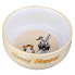 Фото #1 товара TRIXIE 250ml Honey & Hopper Ceramic Bowl