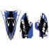 WHY STICKERS Yamaha YZ250 2002-2004 rear fender graphics kit черный / синий / белый - фото #2