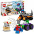 Фото #1 товара Конструктор пластиковый Lego Схватка халка и носорога на грузовиках (10782)