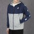 Фото #5 товара Толстовка мужская Nike As M Nsw Ce Hoodie Fz Bb Hybri добавленный флисом с капюшоном, синий/серый